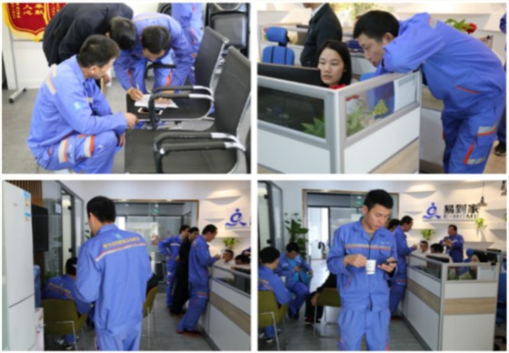 左右手的安裝師傅們回來啦！左右手正式開工！2019，我們揚帆起航