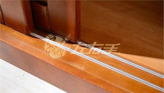 衣柜門軌道安裝方法，衣柜門軌道安裝步驟