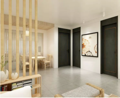 家裝新中式家具：傳統(tǒng)與現(xiàn)代的碰撞—現(xiàn)代簡(jiǎn)約新中式木門