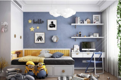 兒童房間裝修設(shè)計：兒童房裝修設(shè)計要點有哪些？兒童房窗簾怎么選？