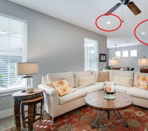 客廳裝修圖片：客廳裝修怎么選擇燈具，裝射燈還是筒燈？