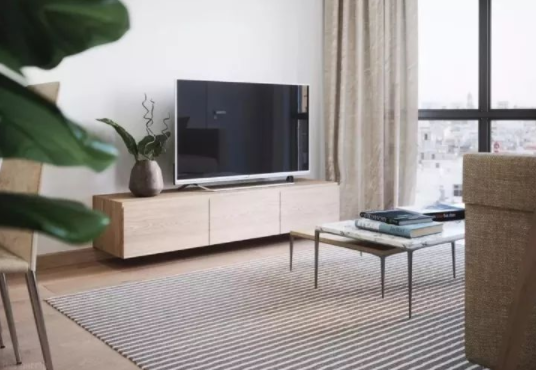 【電視柜設計圖】客廳不要電視柜，還能怎么設計？