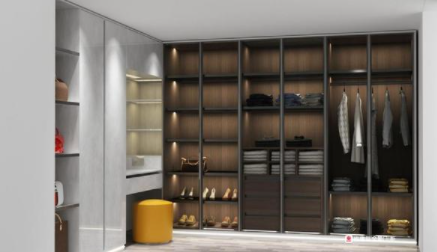 開放式衣柜設(shè)計，開放式衣帽柜如何防塵？