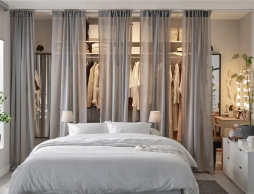 臥室柜子裝飾：讓臥室與衣帽間巧妙共存的方法來了！