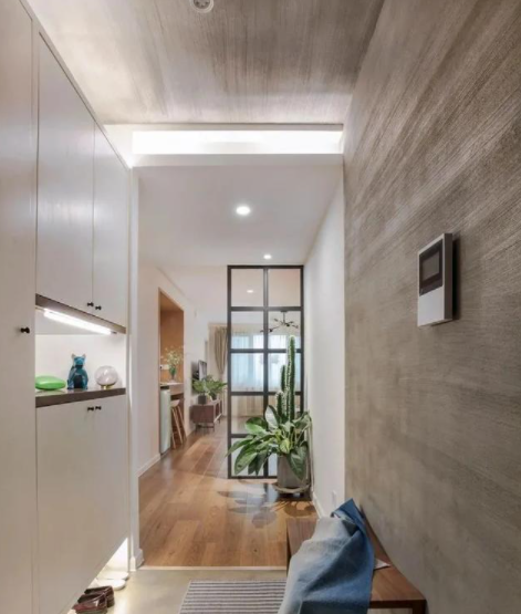 進門鞋柜設計：玄關只放鞋柜就落伍了，現(xiàn)在流行這樣設計