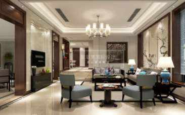 家庭裝修中式風(fēng)格：新中式風(fēng)搭配，空間線條和顏色缺一不可