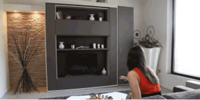 全屋定制家具加盟：一堵墻秒變出全屋家具，小戶型看了會流淚！