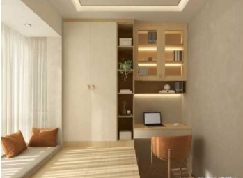 小戶型家裝設(shè)計(jì)，小戶型書房怎么做收納？