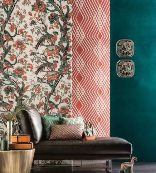 墻紙設計大全：素色墻紙可以放下了，這樣的墻紙才能玩轉(zhuǎn)家居