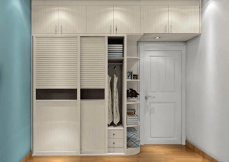 臥室整體衣柜裝修效果圖，新房衣柜裝修搭配選擇怎么選擇？定制衣柜好在哪？