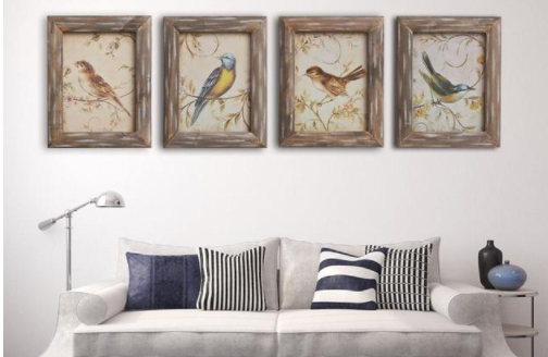 家居墻面裝飾畫：家里背景墻裝飾畫怎么選？