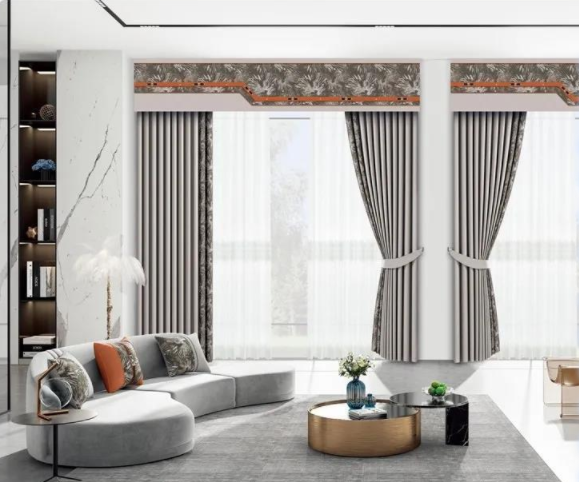 【北京窗簾定做】客廳成品窗簾和書房成品窗簾原來(lái)要這樣選擇！