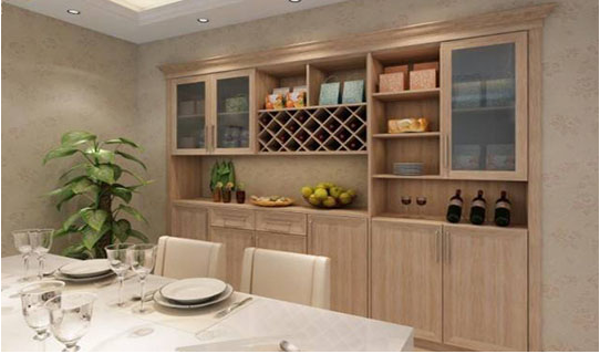 【現(xiàn)代風格客廳效果圖】現(xiàn)代客廳怎么選購酒柜，有何技巧?