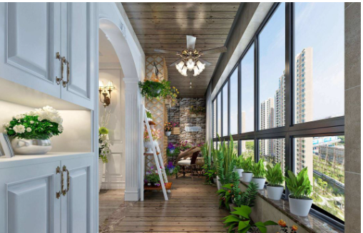 【房子裝修設計方案】陽臺的裝修設計，會影響電動窗簾的安裝嗎？